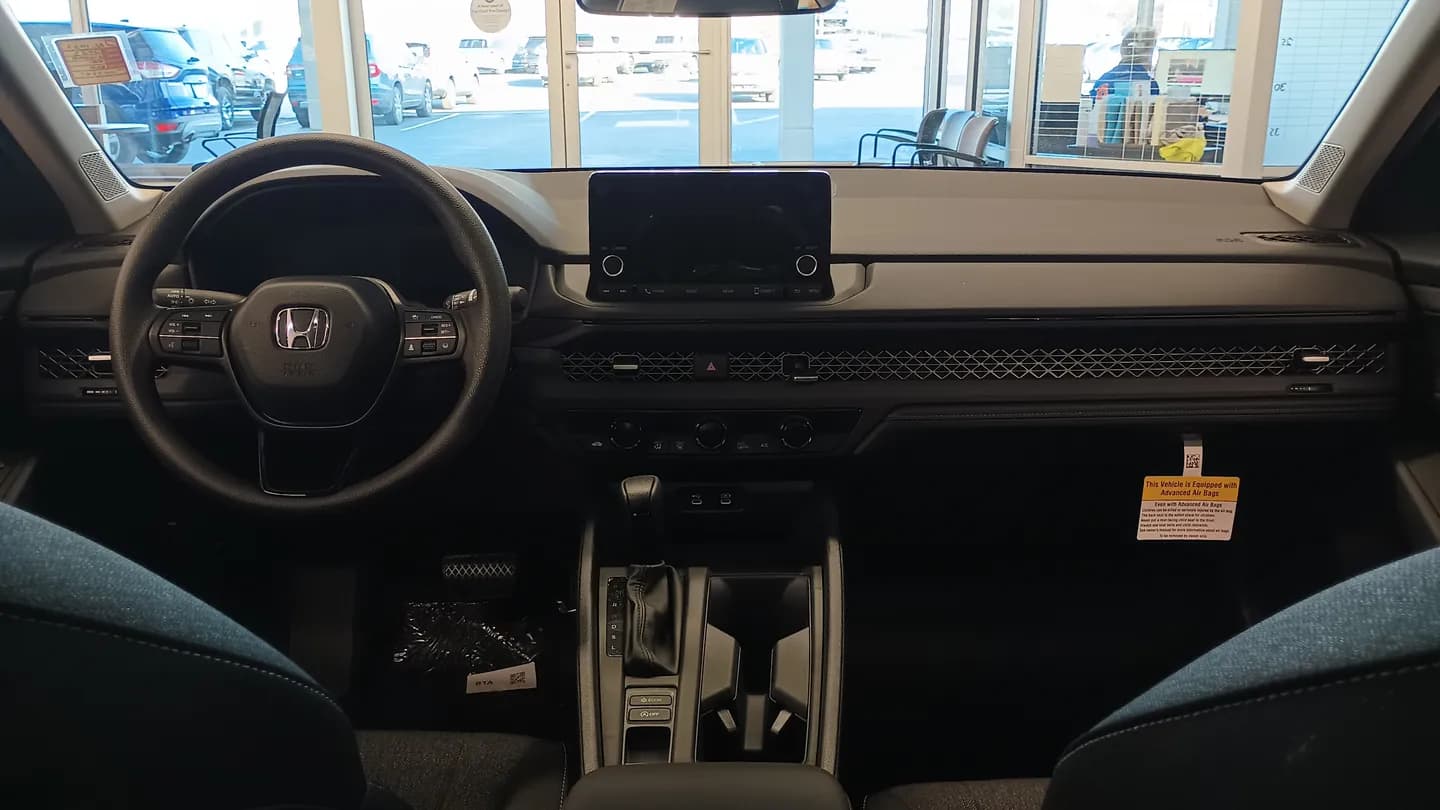 2023 Honda Accord dashboard and steering wheel